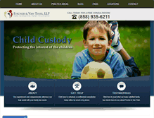 Tablet Screenshot of fischervanthiellaw.com